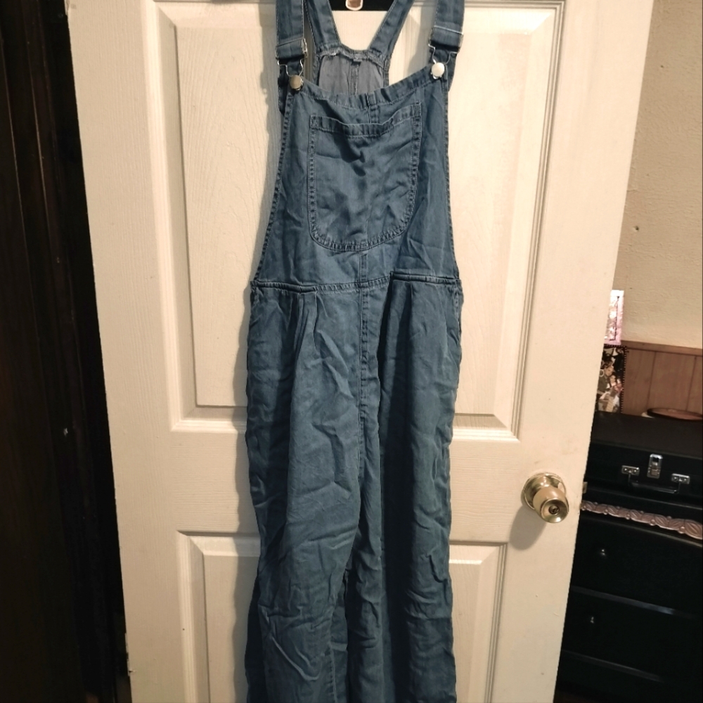 Wide leg jean jumper